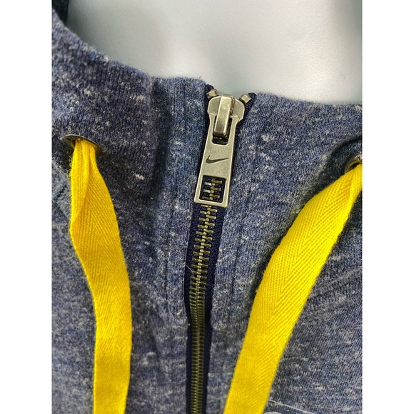 Nike MLB Tampa Bay Devil Rays Men Large Zip Up Hoodie light Jacket Gray Baseball - Picture 7 of 10